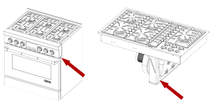 A handy guide to help you locate Jenn-Air model numbers on ovens