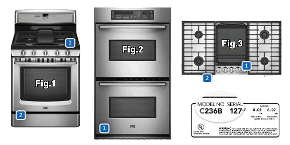 Expert advice to discover Maytag model numbers on ovens