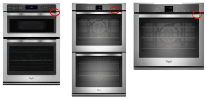 Essential guide for locating KitchenAid model numbers on ovens