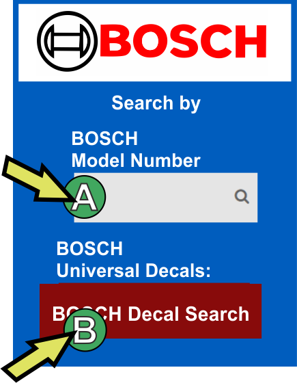 Save time with brand and manufacturer lookup for decal identification