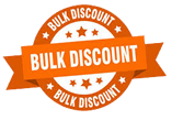 Get huge savings when you purchase in bulk